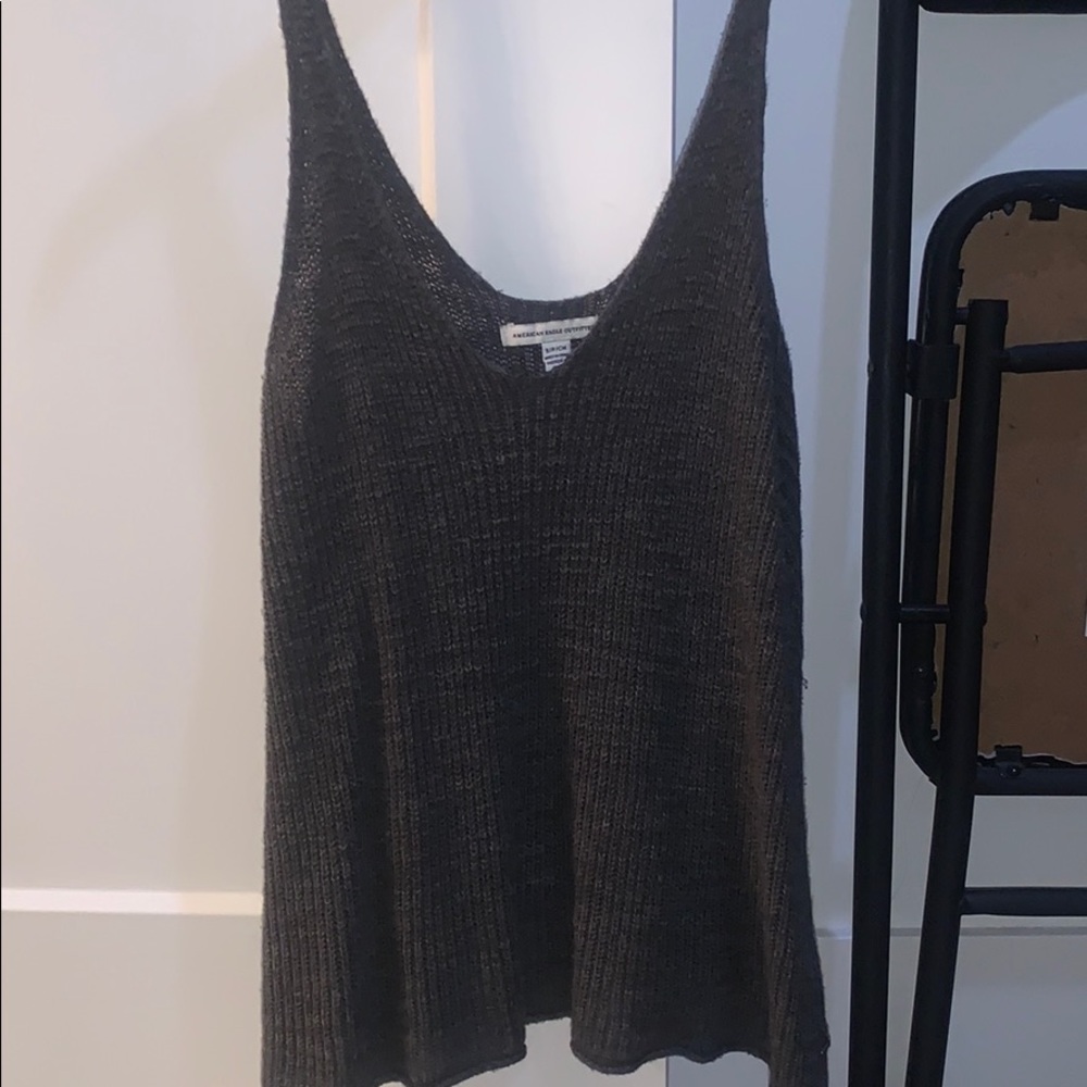 Sweater tank top-AMERICAN EAGLE
